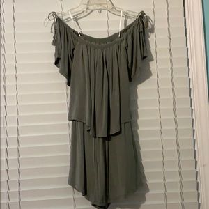 Anthropologie Off the Shoulder Romper